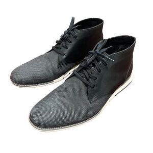 Cole Haan Grand OS Men's Leater Upper Black Boat Shoe Size 11.5 M